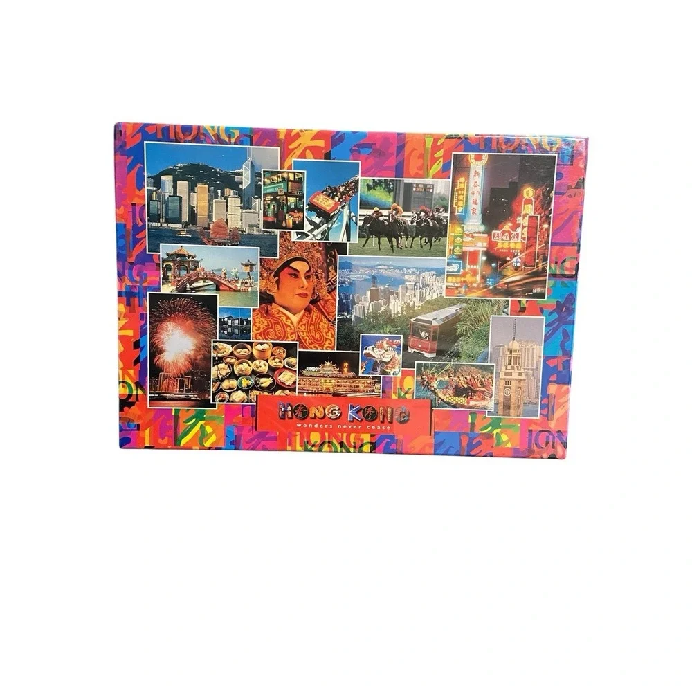 Hong Kong Wonder City 500 Piece Jigsaw Puzzle Sealed‎ Vintage 2000s